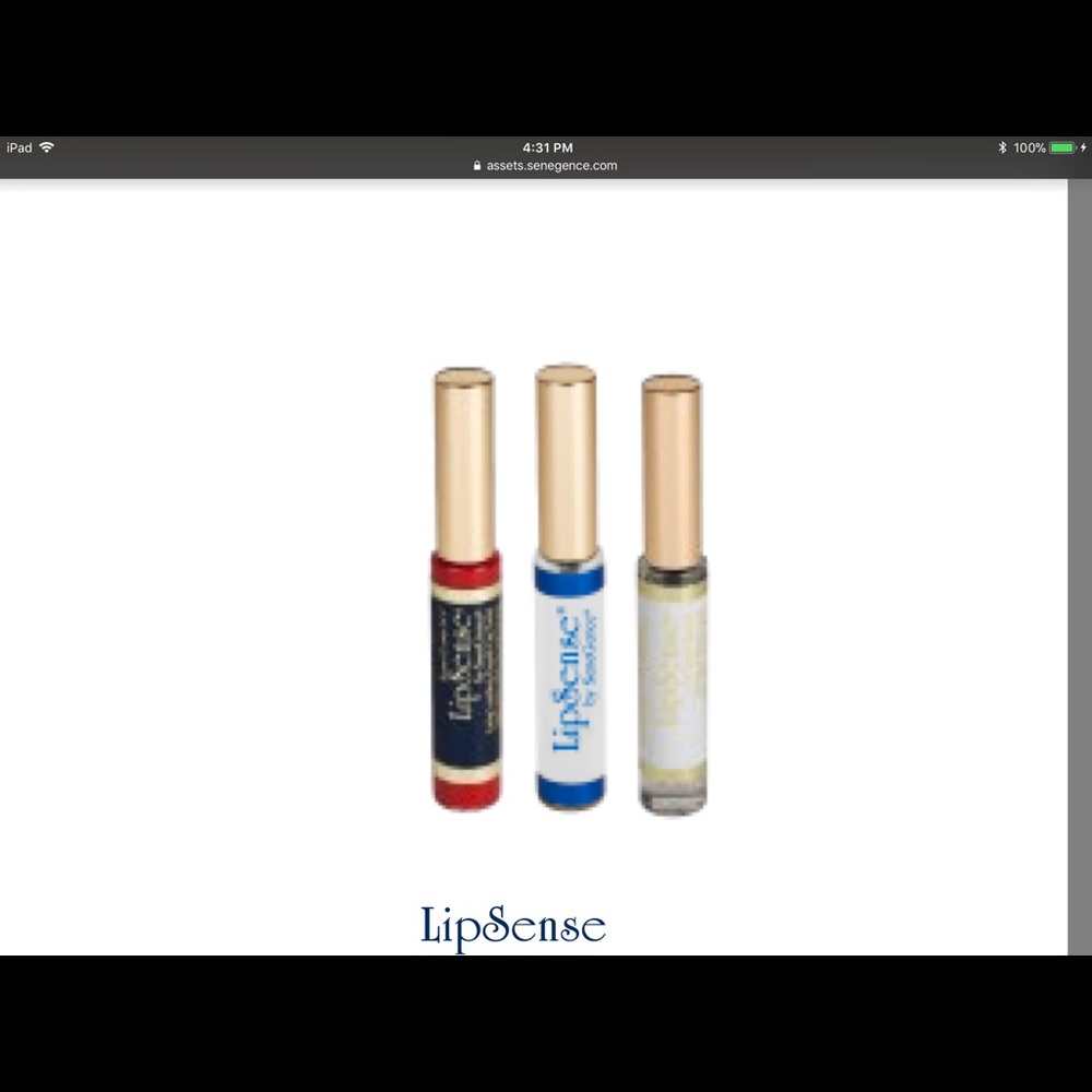 I’m selling a Lip Sense starter kit!